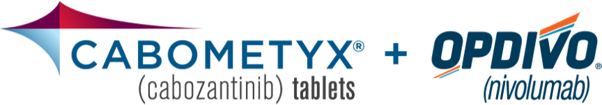 CABOMETYX® (cabozantinib) + OPDIVO® (nivolumab) Logo