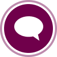 CABOMETYX Chat bubble icon