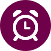 CABOMETYX Alarm clock icon